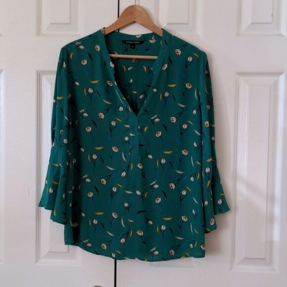 41 Hawthorn Tops - Like NEW 41 Hawthorne Blouse Top With V Neck And Flare Sleeves Size Xl